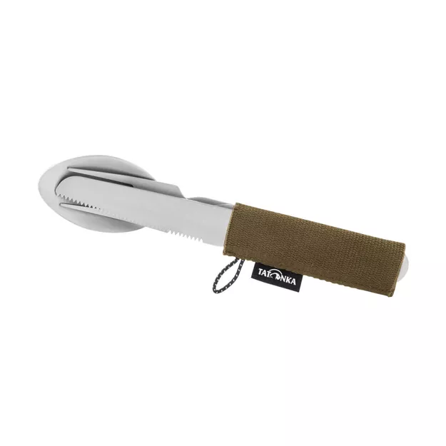 TATONKA Niezbędnik stalowy 3-częściowy - Cutlery Set I