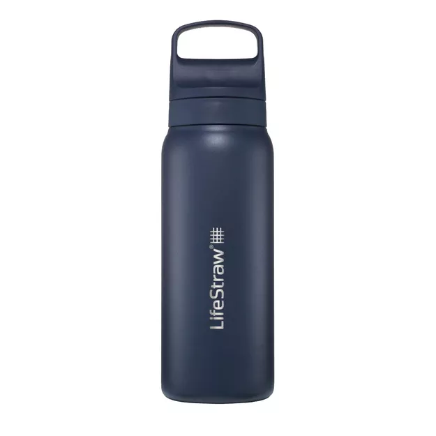 LIFESTRAW Go 2.0 - Butelka ze stali nierdzewnej z filtrem - 700 ml - aegean sea
