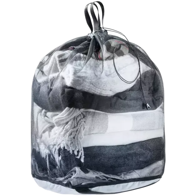 DEUTER Mesh Sack 18 - tin/black - pokrowiec z siatki na odzież