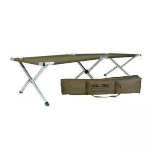 MIL-TEC Kanadyjka aluminiowa - łóżko polowe składane