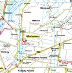 Mapa turystyczna Pojezierze Powidzkie i Puszcza Pyzdrska - 2