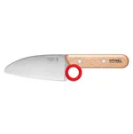 OPINEL Zestaw kuchenny dla dzieci - Le Petit Chef - czerwony - nóż + obieraczka + ochraniacz na palce