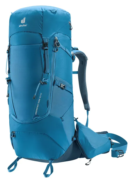 DEUTER Aircontact Core 60+10 - reef-ink - plecak trekkingowy