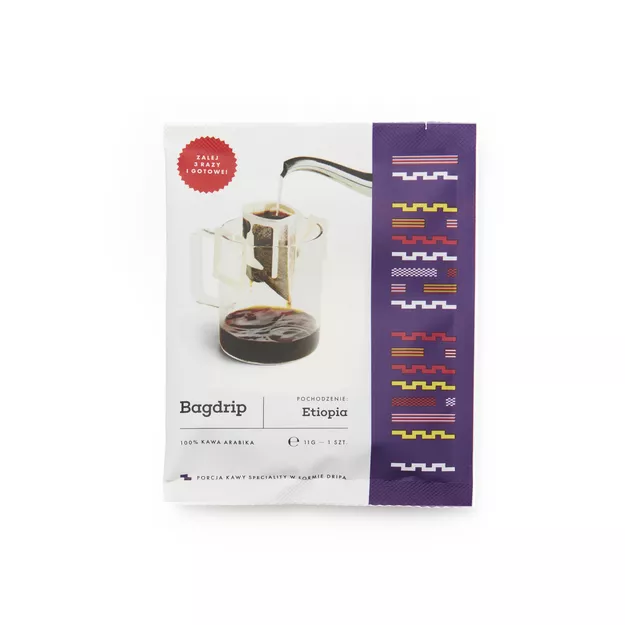 BAGDRIP  Etiopia - kawa w formie jednorazowego dripa