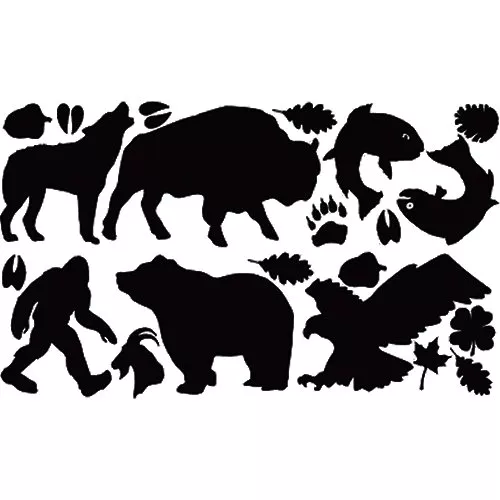 Zestaw łatek do naklejania - wzory zwierząt