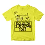 Wzór nr 5 - Królik na Obozie - Koszulka na kolonię zuchową