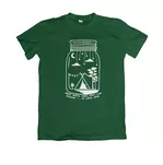 Wzór nr 3 - Namiot w Słoiku - Koszulka na obóz harcerski z Twoim nadrukiem