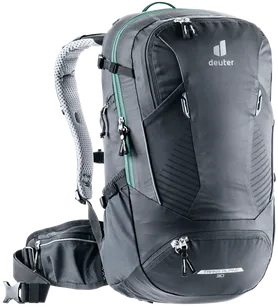 Deuter Trans Alpine 30 black - plecak turystyczno-rowerowy 