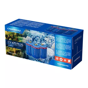 CampinGaz CV470 - 3-pak kartuszy gazowych 450 g