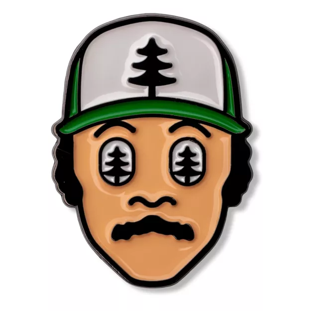 Pin metalowy - Człowiek z lasu - PINSTORY