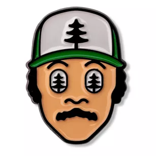 Pin metalowy - Człowiek z lasu - PINSTORY