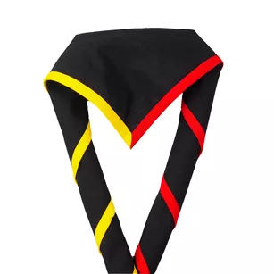 Chusta harcerska z dwukolorową lamówką - różne kolory