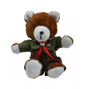 Miś pluszowy ZHP - Maskotka harcerz w mundurze