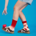 MANY MORNINGS - Juicy Tomato - bawełniane kolorowe skarpetki - 3