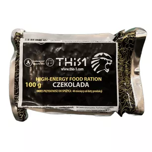 THIS 1 Baton survivalowy 100 g - czekolada - 552 kcal