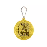 Breloczek odblaskowy ze znaczkiem zucha - odblask dla dziecka