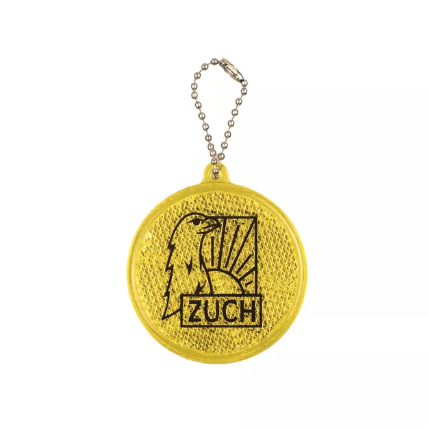 Breloczek odblaskowy ze znaczkiem zucha - odblask dla dziecka