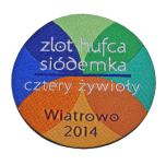 Naszywki żakardowe plakietki żakard dla szkół - na zamówienie