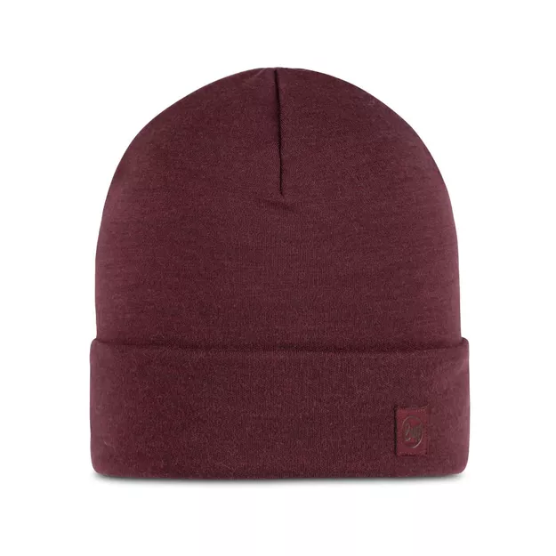 BUFF Czapka Merino Heavyweight Beanie - Solid Garnet