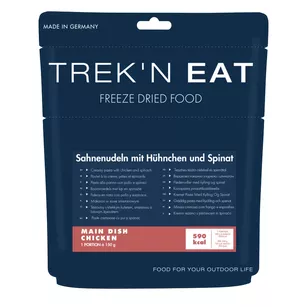 TREK'N EAT Makaron z kurczakiem i szpinakiem 150 g (640 g) - Żywność liofilizowana