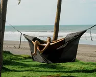 TICKET TO THE MOON Convertible Bug Net 360° - army green - moskitiera do hamaka - 5