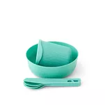 SEA TO SUMMIT Zestaw naczyń biwakowych Passage Dinnerware (6 elementów) - Aqua Sea - 2