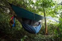 TICKET TO THE MOON Moon Tarp - Dark Green - tarp biwakowy do hamaka - 5