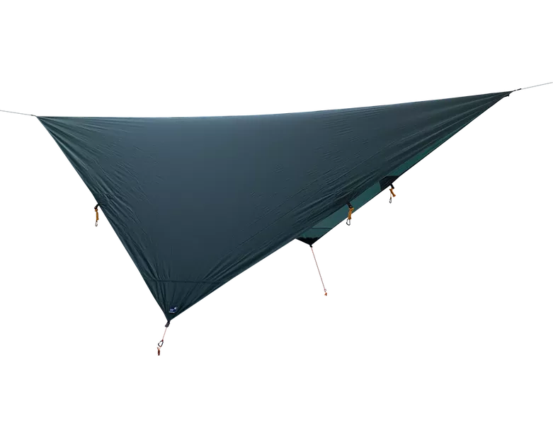 TICKET TO THE MOON Moon Tarp - Dark Green - tarp biwakowy do hamaka