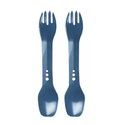 LIFEVENTURE Ellipse SPORK - Navy - niezbędnik turystyczny 2-pack