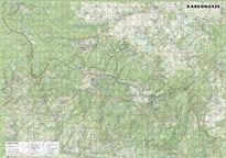 Puzzle dla turystów - Mapa Karkonoszy 1000 elementów - 4