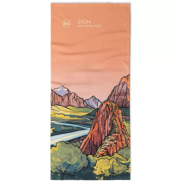 BUFF Coolnet UV - National Parks Zion - chusta wielofunkcyjna na lato