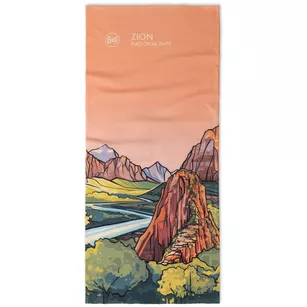 BUFF Coolnet UV - National Parks Zion - chusta wielofunkcyjna na lato