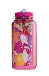 NALGENE Butelka turystyczna Wide Mouth 32 oz (1000ml) - Magenta Botanical Florals - 4