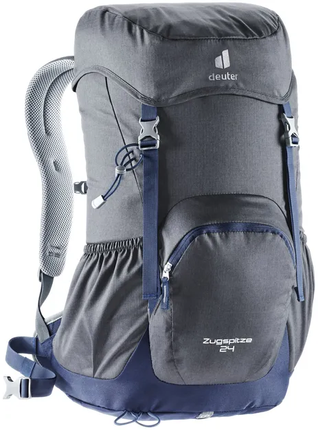 DEUTER Zugspitze 24 graphite-navy - Plecak turystyczny z siatką dystansową na krótkie wycieczki