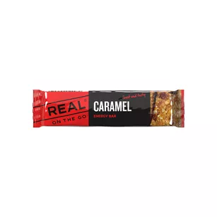 REAL On The Go Baton energetyczny o smaku karmelowym - 40 g