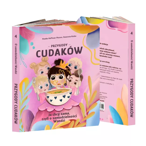 PRZYGODY CUDAKÓW Książka „Ja chcę sama, czyli o samodzielności Wandzi” TOM IV