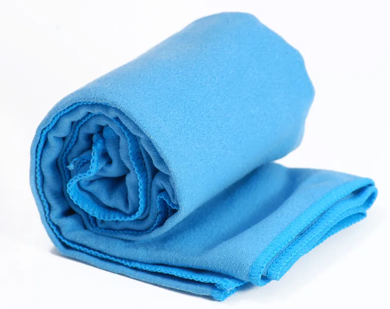 Ręcznik szybkoschnący Rockland z mikrofibry rozmiar M - kolor niebieski