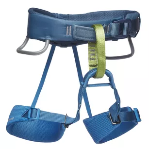 BLACK DIAMOND Kids' Momentum Harness - dziecięca uprząż wspinaczkowa - Kingfisher
