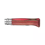 OPINEL Składany nóż N°08 Red Laminated Birch - 2