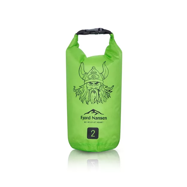 FJORD NANSEN Worek wodoszczelny Dry Bag Light 2 L - green