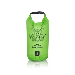 FJORD NANSEN Worek wodoszczelny Dry Bag Light 2 L - green