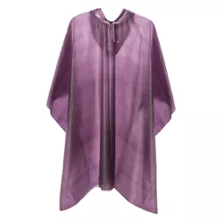 MARTES Essentials Lekkie poncho przeciwdeszczowe - Potent purple