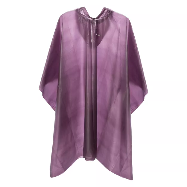 MARTES Essentials Lekkie poncho przeciwdeszczowe - Potent purple