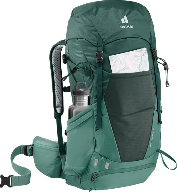 DEUTER Futura PRO 34 SL forest-seagreen - Plecak trekkingowy dla kobiet 