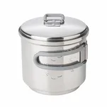 ESBIT Solid Fuel Cookset Stainless Steel 585 ml - Zestaw do gotowania na paliwo stałe ze stali nierdzewnej