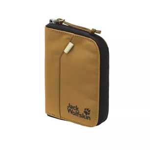 JACK WOLFSKIN Konya Wallet - Portfel składany na zamek - peanut
