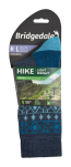 Skarpety damskie Bridgedale Hike Lightweight Boot Merino - trekkingowe - kolor: denim / blue