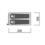 EASY CAMP Fireball 200 - namiot samorozkładający 2-osobowy - green - 7