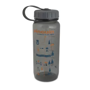 PINGUIN Tritan Slim Bottle - butelka na wodę / bidon 650 ml - grey