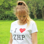 Stylowa koszulka I love ZHP